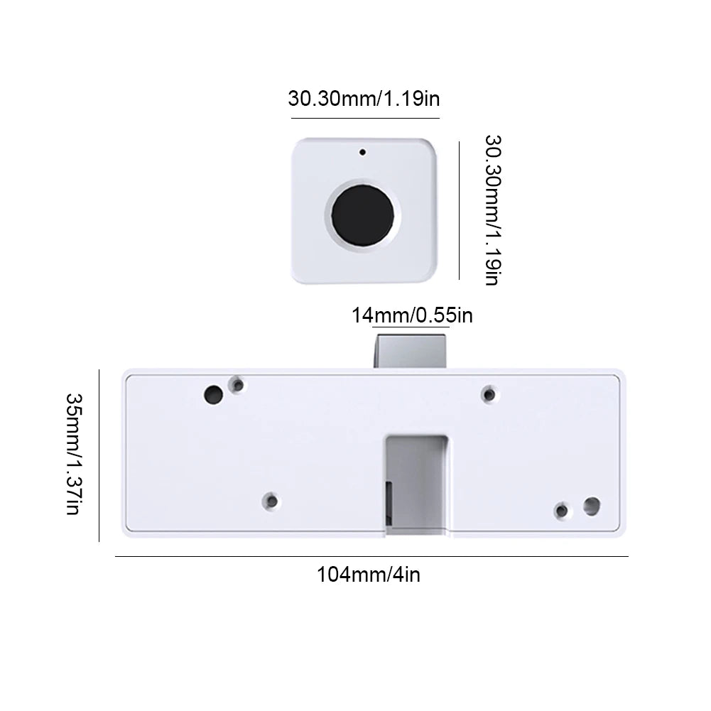 Hidden Drawer Electronic Lock Keyless Lock