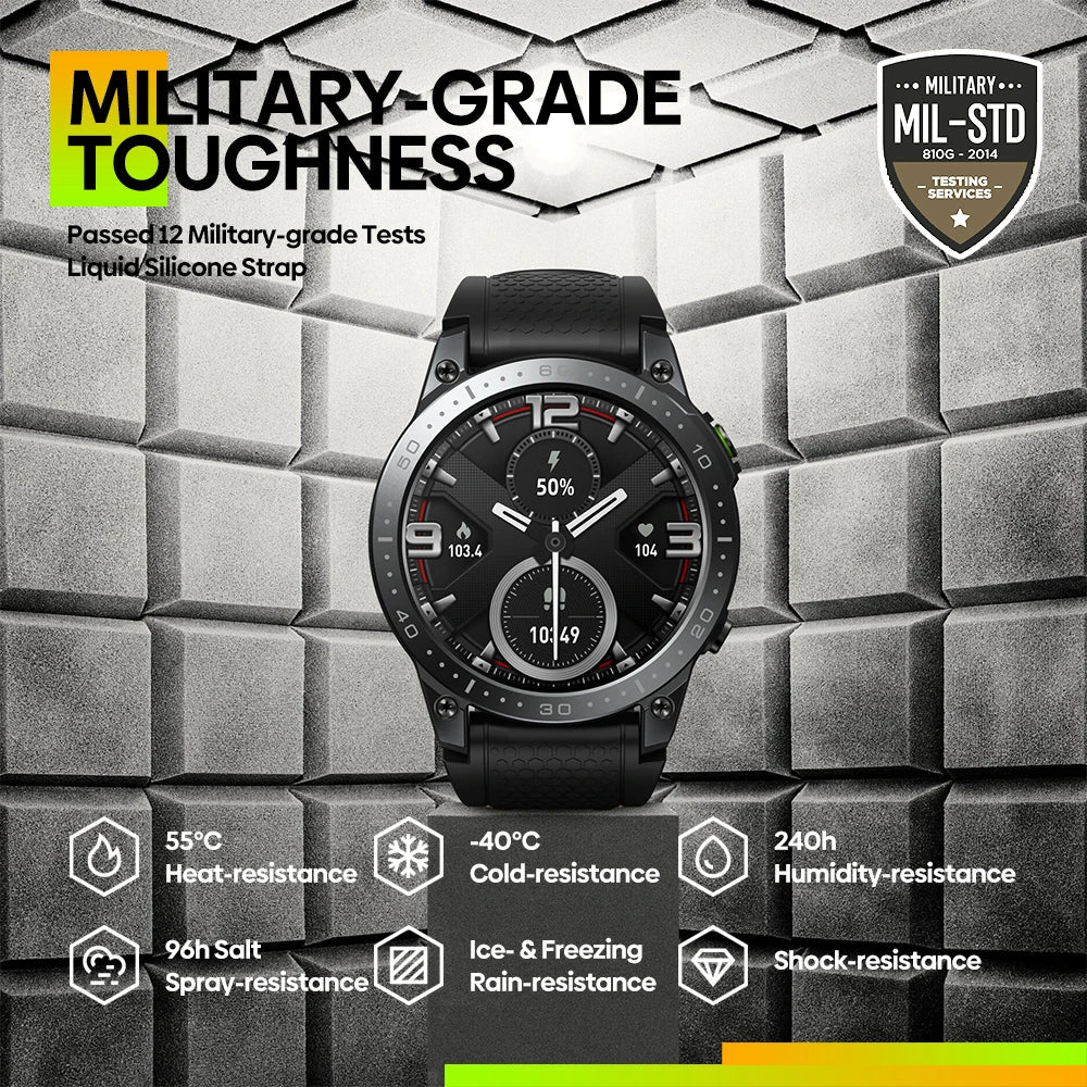 3 Pro Smart Watch HD Voice Calling,100+ Sports, Health