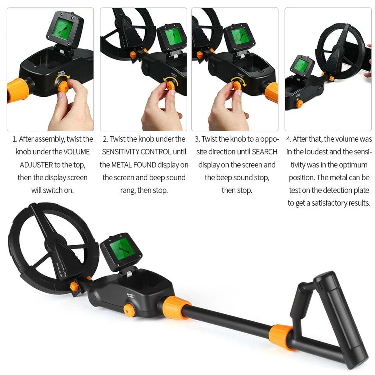 Metal Detector Kit for Kid Underground Metal Detector