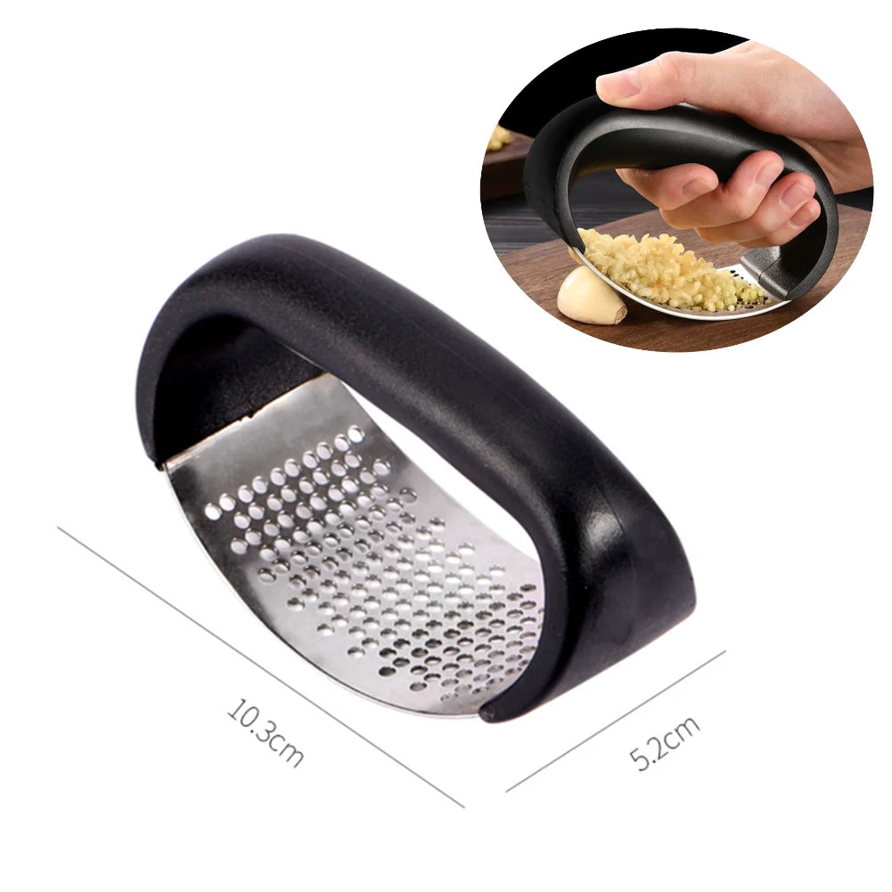Stainless Steel Garlic Press Fruits, and Vegetables