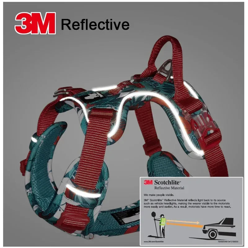 Dog Harness Reflective Nylon Special Edition, Upgrade Version