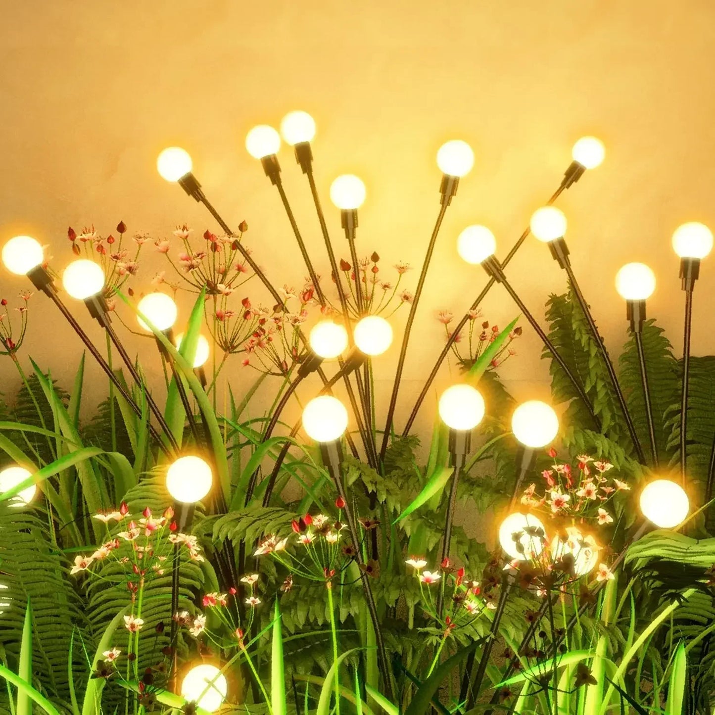 Solar Firefly Lights Outdoor Waterproof Decoration