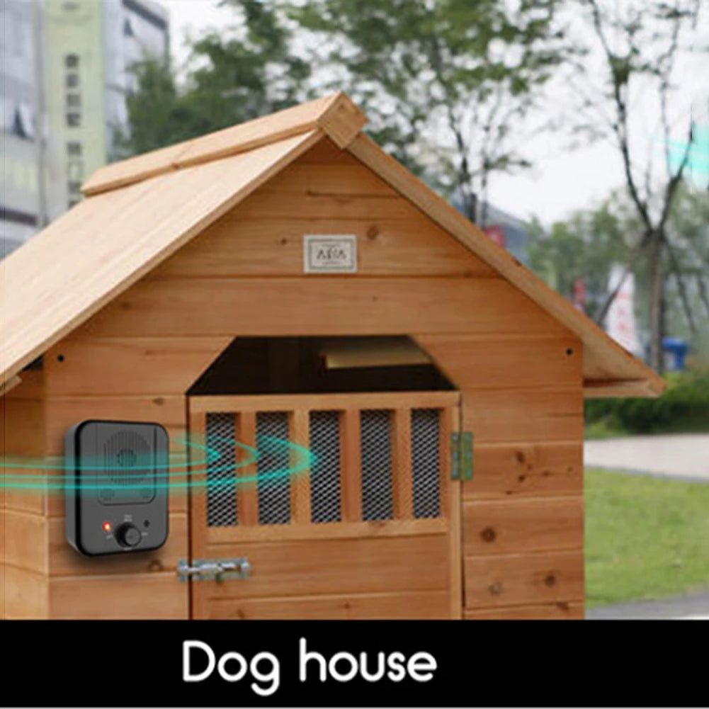 Anti-Bark Ultrasonic Outdoor, Noise Dog Repeller, Waterproof