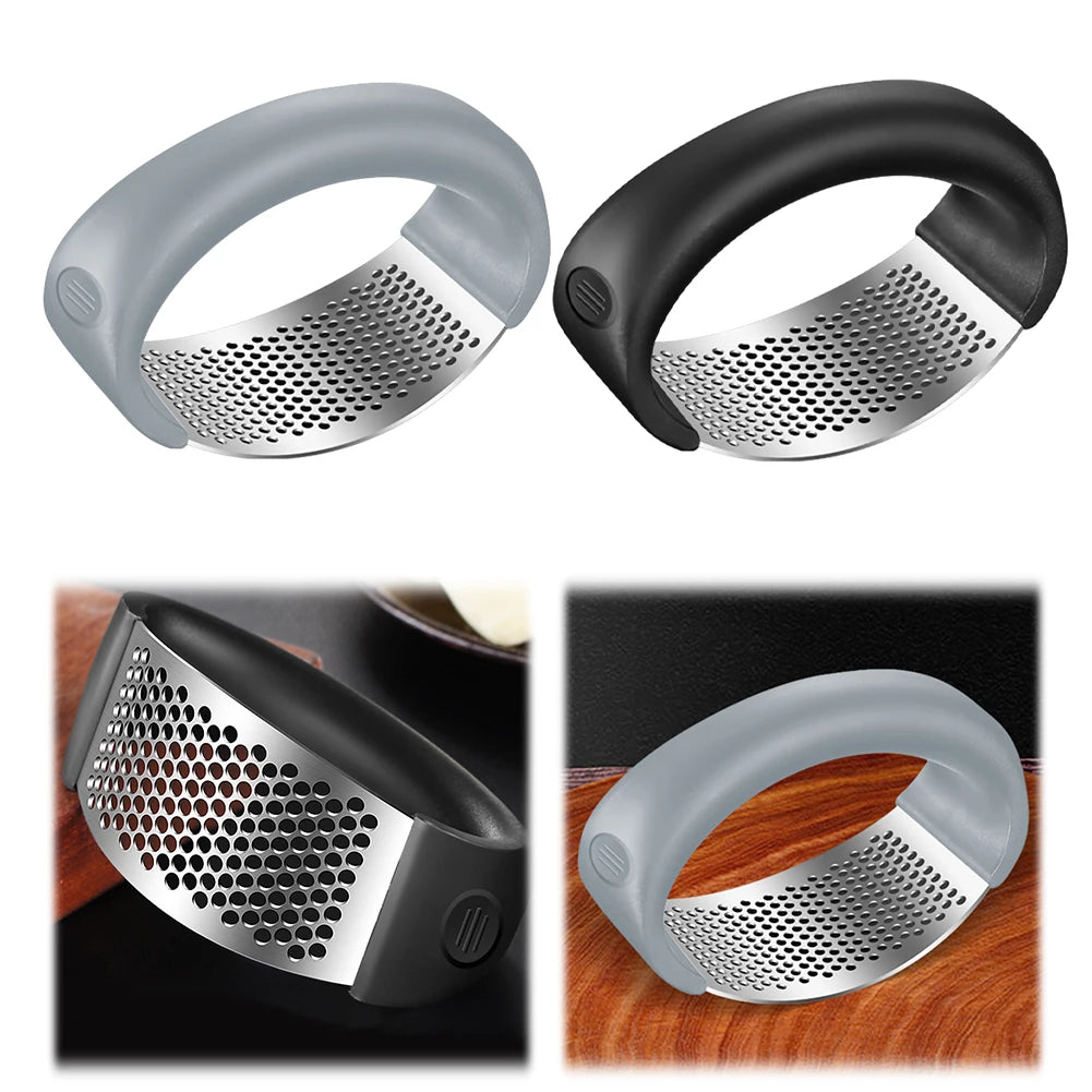 Stainless Steel Garlic Press Fruits, and Vegetables