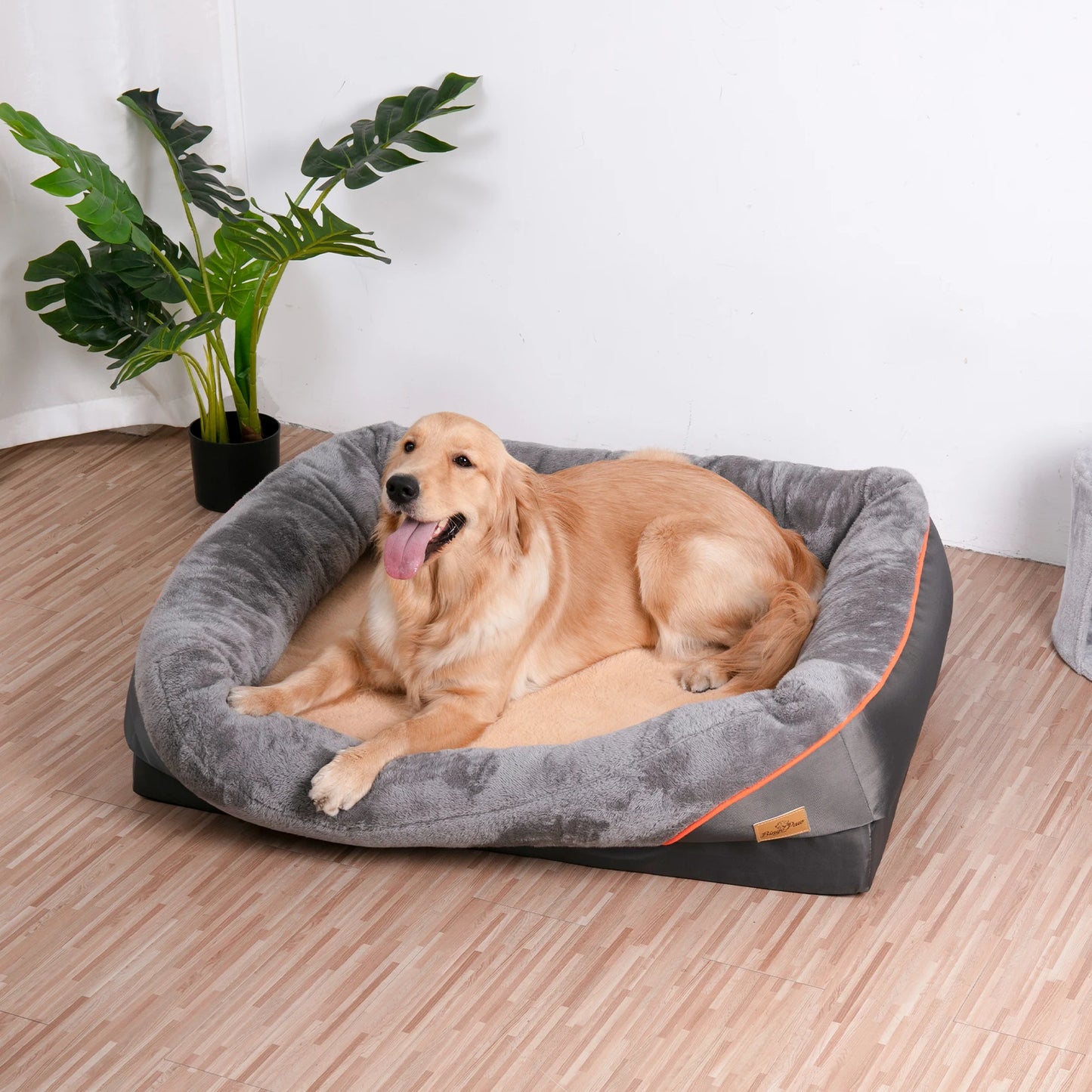 Pet Bed Soft Orthopedic Sleeping Mat Cotton-padded