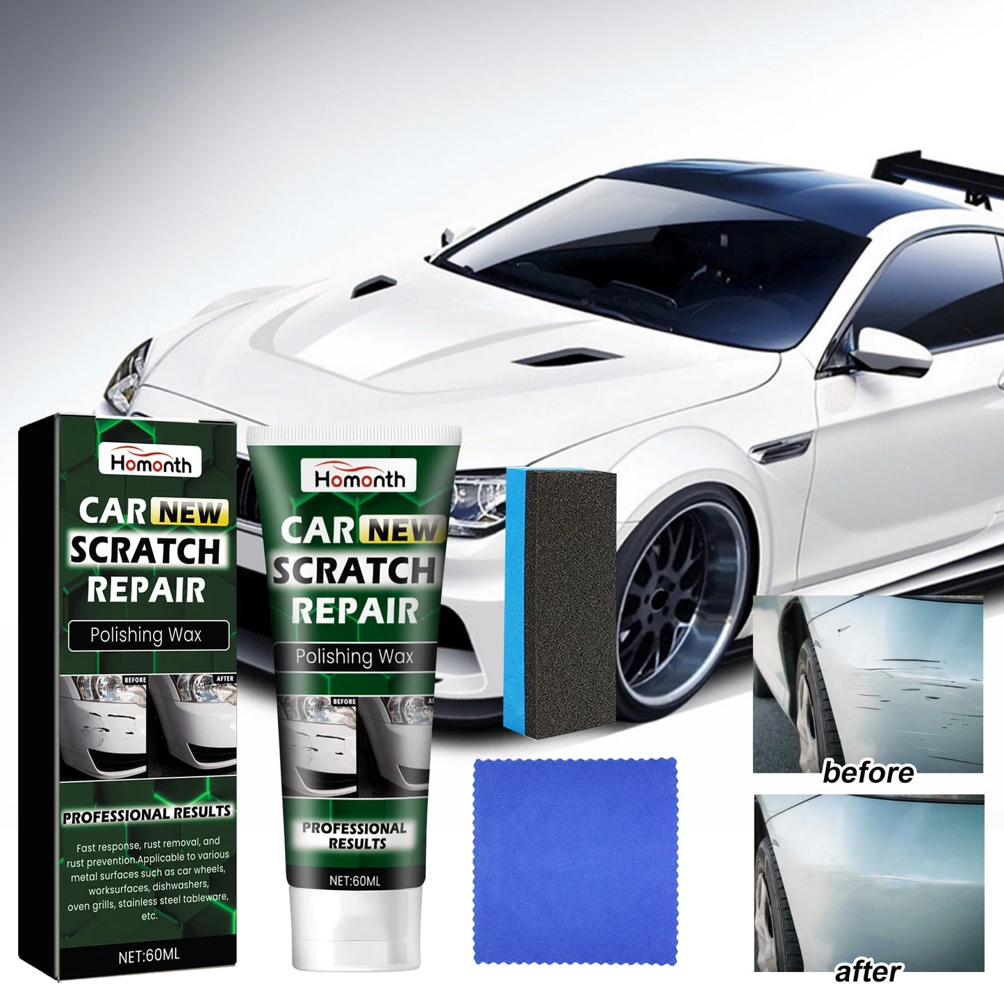Car Scratch Polishing Cream Paint Repair