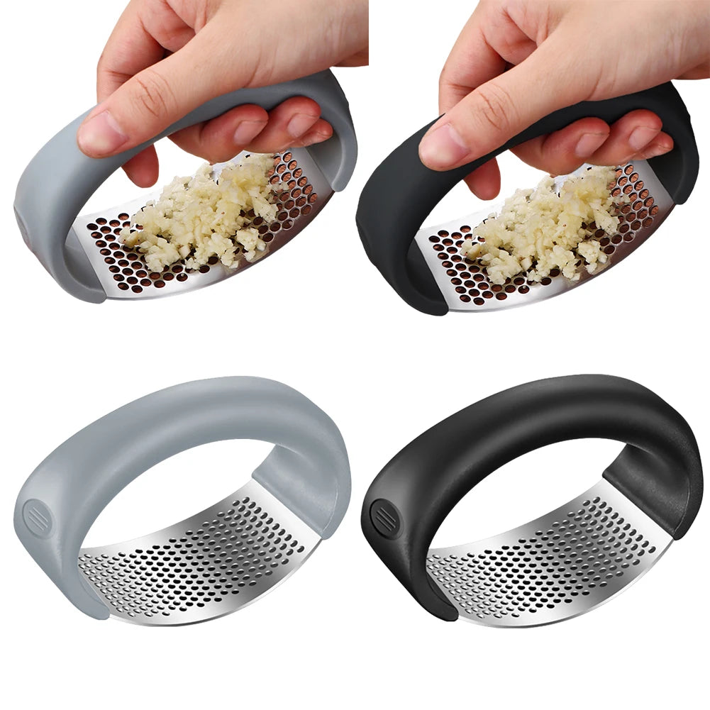 Stainless Steel Garlic Press Fruits, and Vegetables