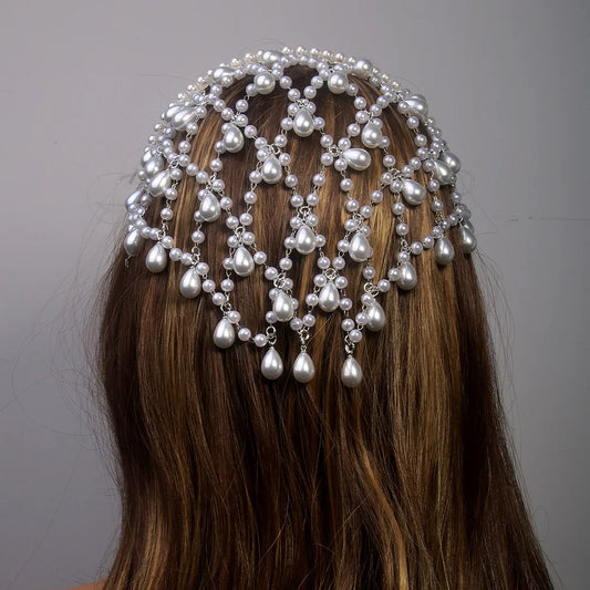 Bohemian  Pearl Headband  Jewelry for Women  Accessories