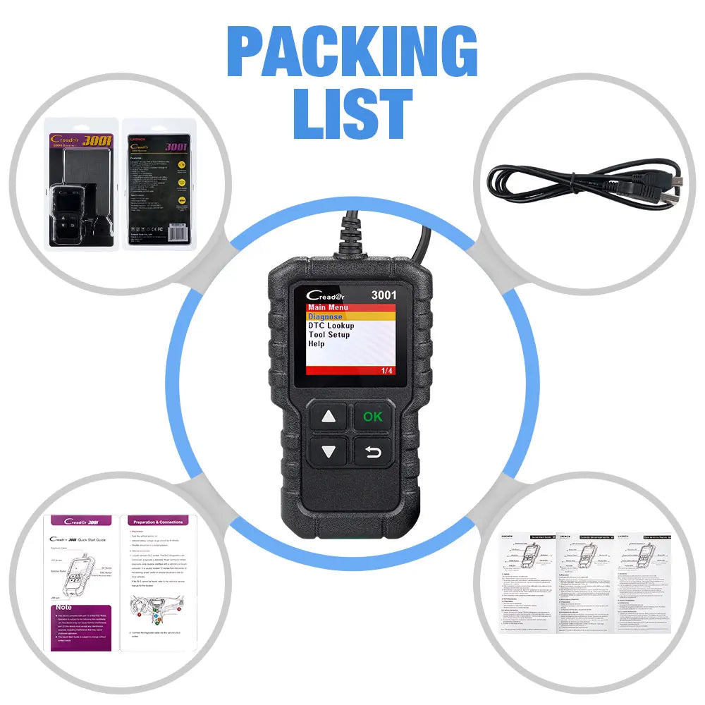Car code reader scanner bilingual diagnostic tool PK ELM 327 CR319