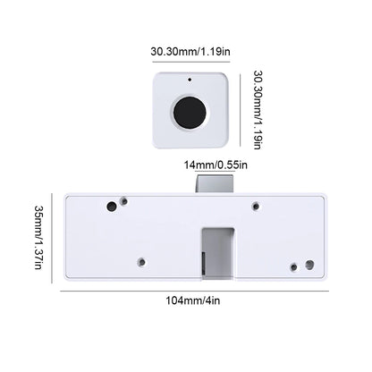 Hidden Drawer Electronic Lock Keyless Lock