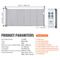 Retractable Wide Baby Gate, for Kids or Pets