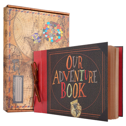 Our Adventure Book Photo Album 40 Page Scrapbook