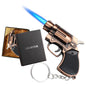 Jet Torch Lighter, Unique With Keychain, Adjustable