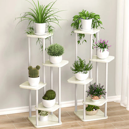 Plant Stand Iron Home Garden  Pot Organizer