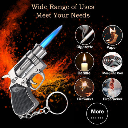 Jet Torch Lighter, Unique With Keychain, Adjustable