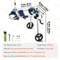 2 Wheels Dog Wheelchair for Back Legs, Cart/Wheelchair