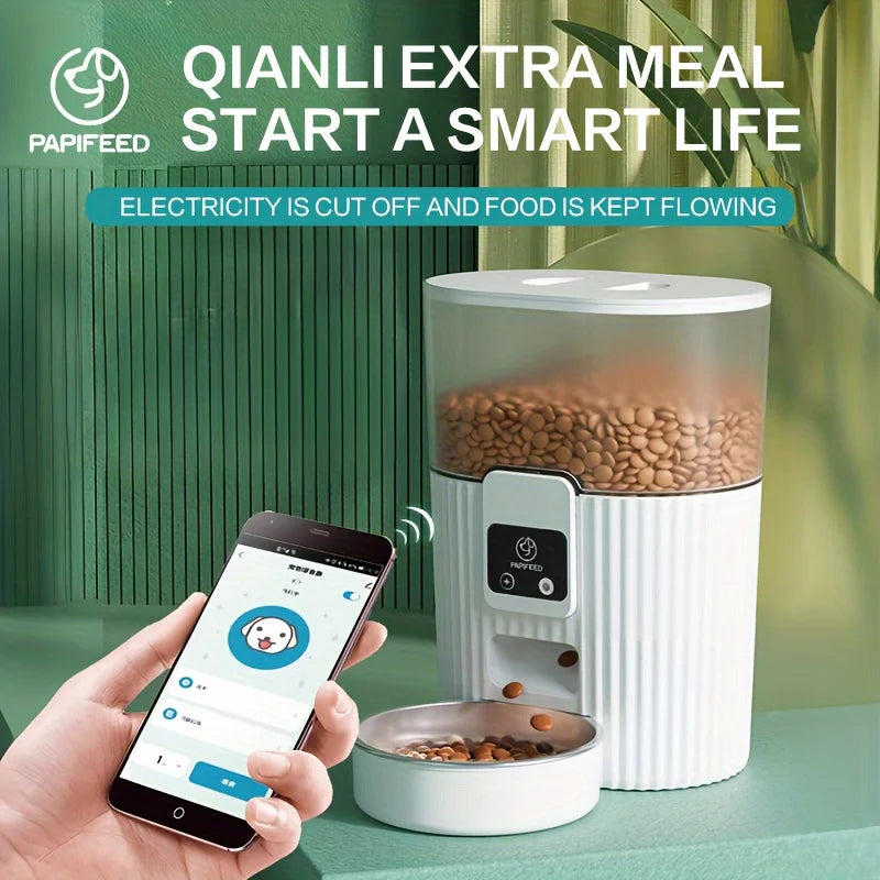 Cat/Dog automatic feeder dispenser feeding wifi remote