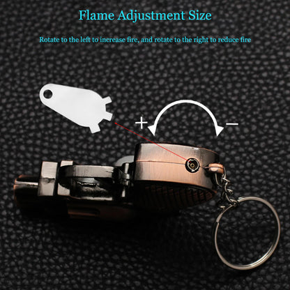 Jet Torch Lighter, Unique With Keychain, Adjustable