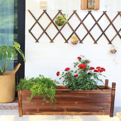 12-inch, 24-inch & 36-inch wooden elevated garden bed