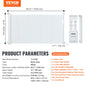 Retractable Wide Baby Gate, for Kids or Pets