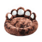 Cozy Comfy Pet Dog Bed Paw Shape