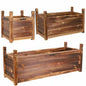 12-inch, 24-inch & 36-inch wooden elevated garden bed