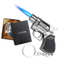 Jet Torch Lighter, Unique With Keychain, Adjustable