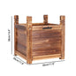12-inch, 24-inch & 36-inch wooden elevated garden bed