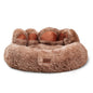 Cozy Comfy Pet Dog Bed Paw Shape