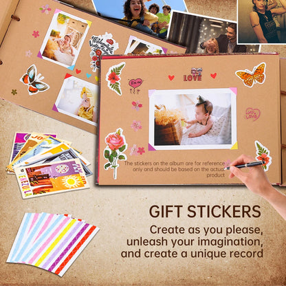 Our Adventure Book Photo Album 40 Page Scrapbook