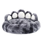 Cozy Comfy Pet Dog Bed Paw Shape