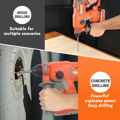 Superpan cordless Impact drill 20V, Battery for Electric Drill