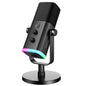 2025 USB/XLR Dynamic Microphone with Touch Mute Button, Headphone