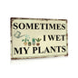 1PC Rustic Metal Sign, Funny Plaque for  Wall Decor 7.8 X 11.8 Inches