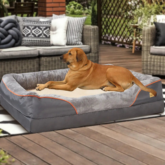 Pet Bed Soft Orthopedic Sleeping Mat Cotton-padded