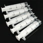 5pcs 1ml,3ml,5ml,10ml,20ml,2.5ml,30ml,50ml Sterile pet feeding syringe, Hydroponics Lab Medical Tool