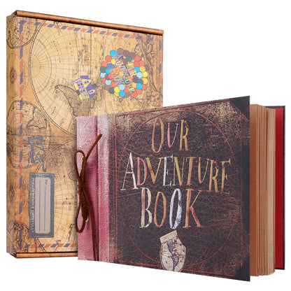 Our Adventure Book Photo Album 40 Page Scrapbook